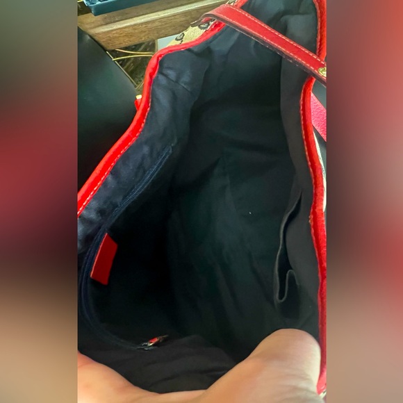 Gucci GG Canvas Pelham Shoulder Bag with Red leather trim - Picture 12 of 12